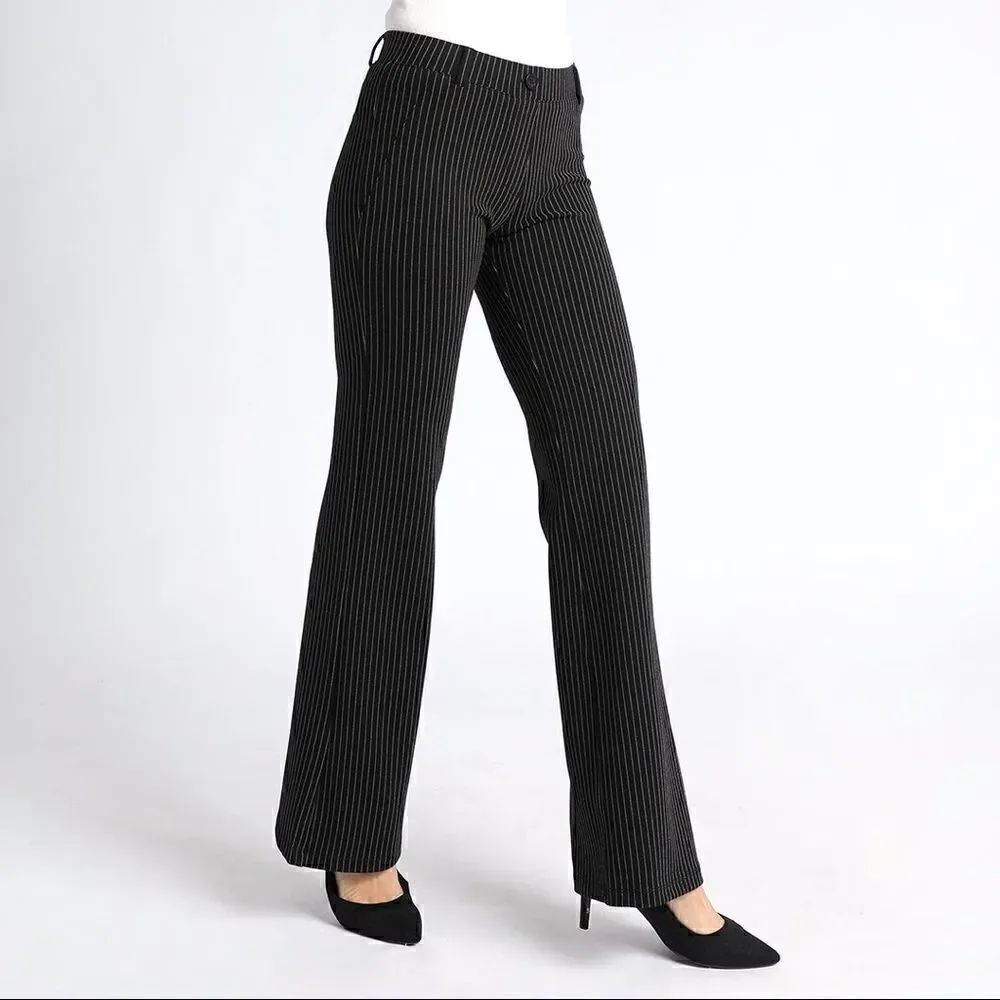 Betabrand Dress Pant Yoga Pants - Boot-Cut • Classic